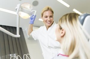 Dental implant care brushing