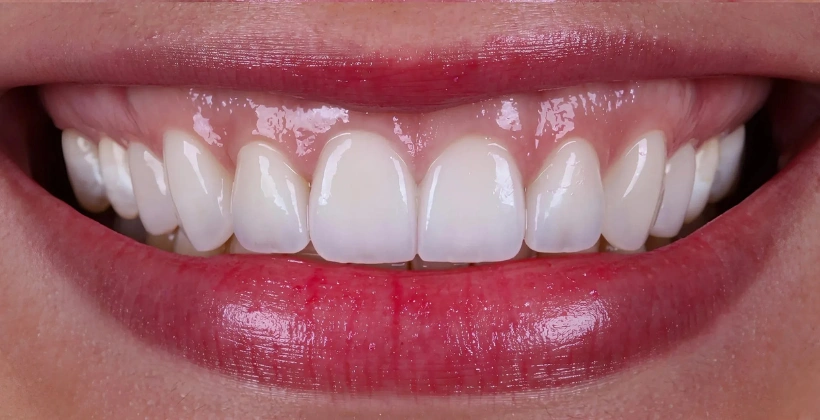 After Yellowing and dull Teeth Whitening